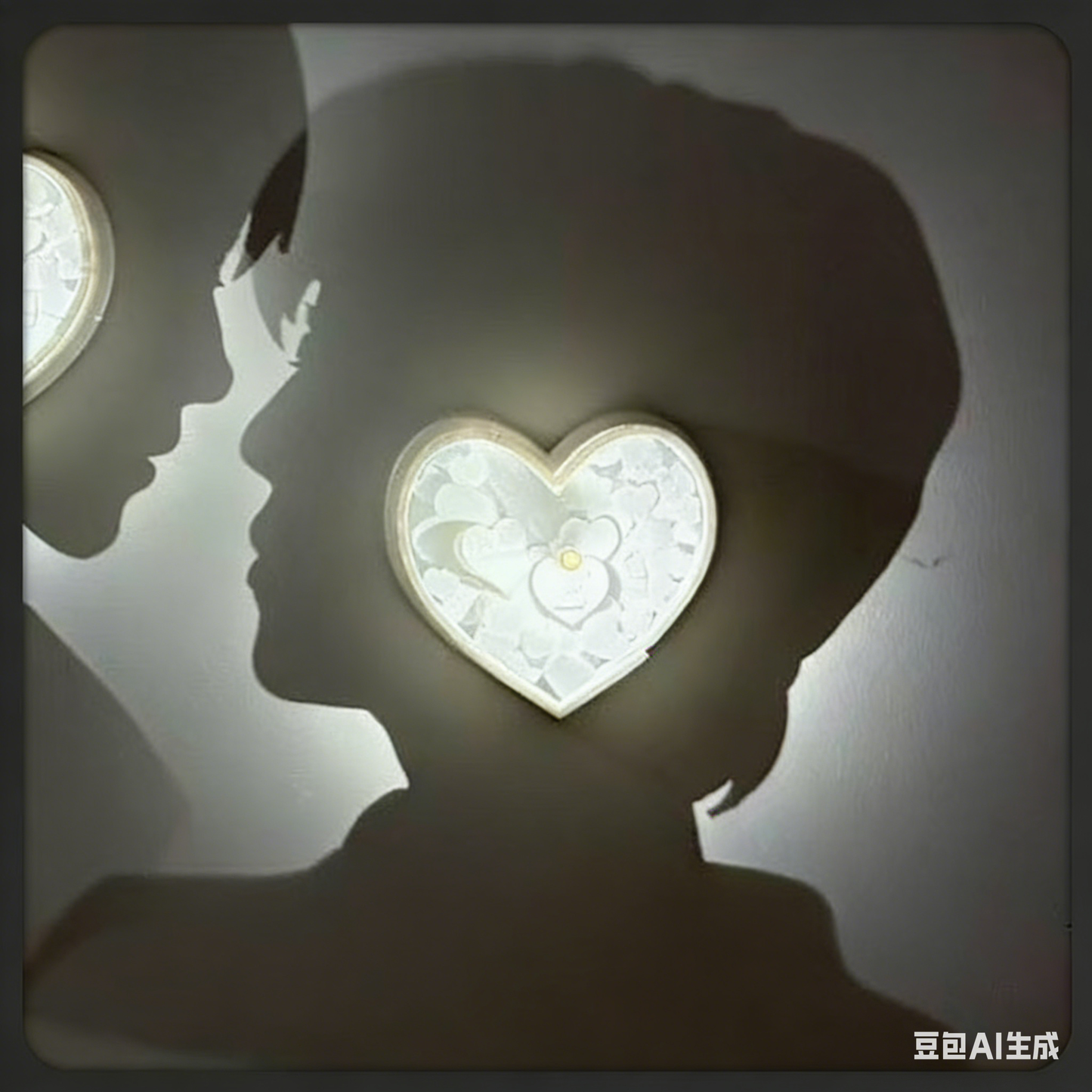 Custom Silhouette Shadow Night Light - Personalized Photo Projection Lamp