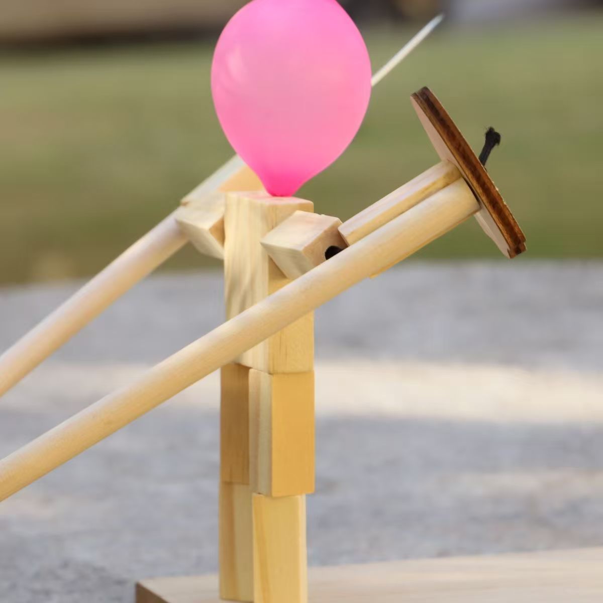 Viral Balloon Bamboo Man Battle - Ultimate 2-Player Party Game