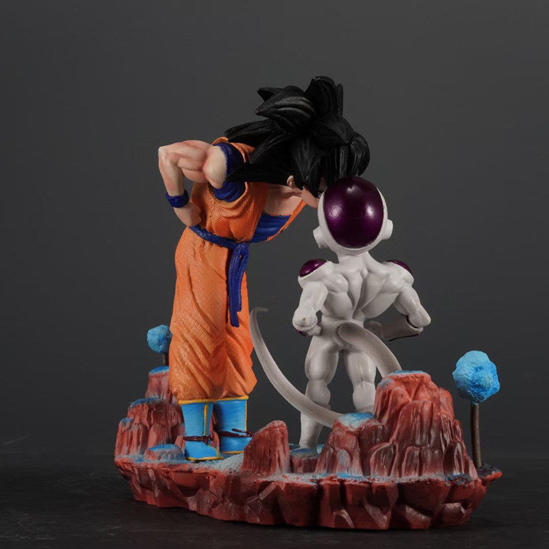 Epic Anime Staredown Diorama - Goku vs Frieza Classic Face-Off PVC Figure (15cm)
