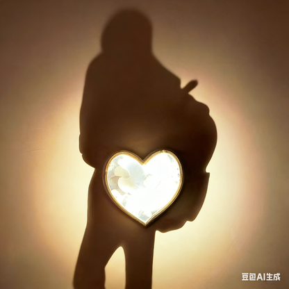 Custom Silhouette Shadow Night Light - Personalized Photo Projection Lamp