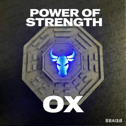 Upgraded Version - 12 Zodiac Talismans Set with Wireless Charging Disc