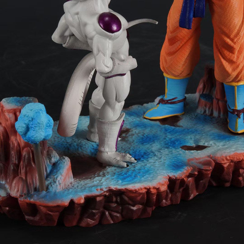 Epic Anime Staredown Diorama - Goku vs Frieza Classic Face-Off PVC Figure (15cm)