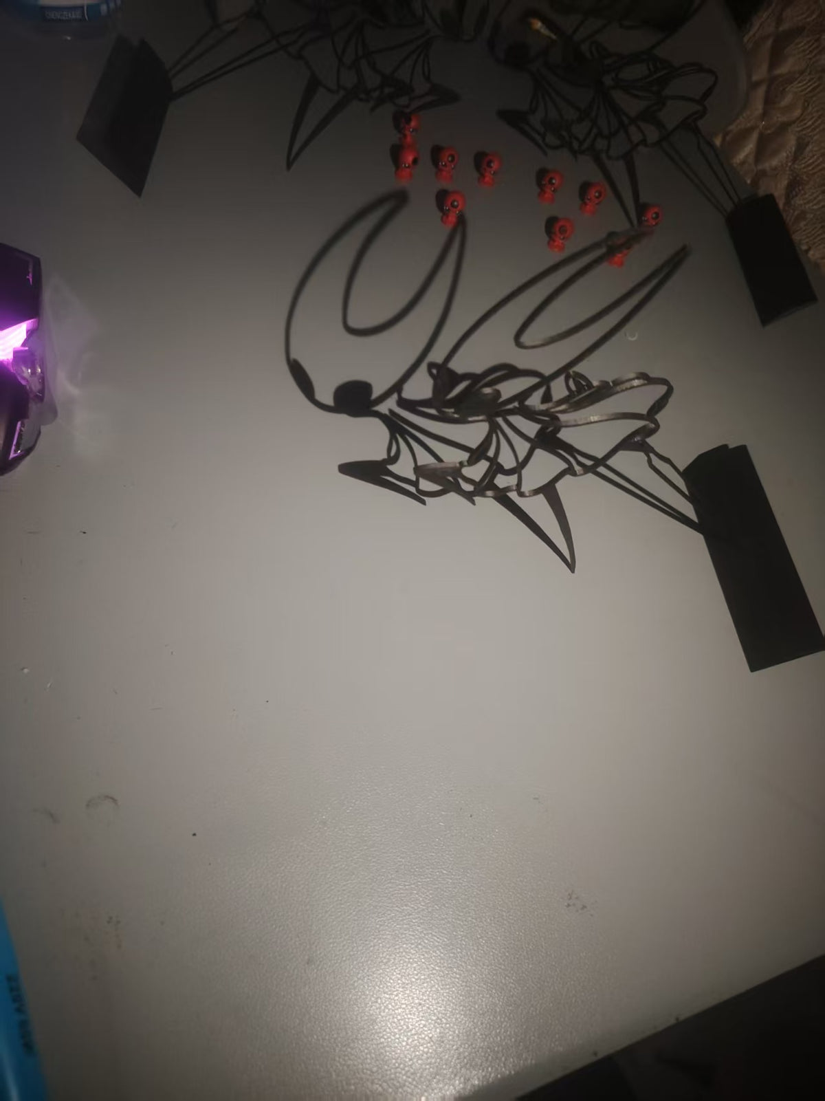 The Magic of Hallownest: Hornet Shadow Silhouette Art Figure