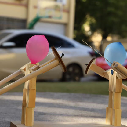 Viral Balloon Bamboo Man Battle - Ultimate 2-Player Party Game