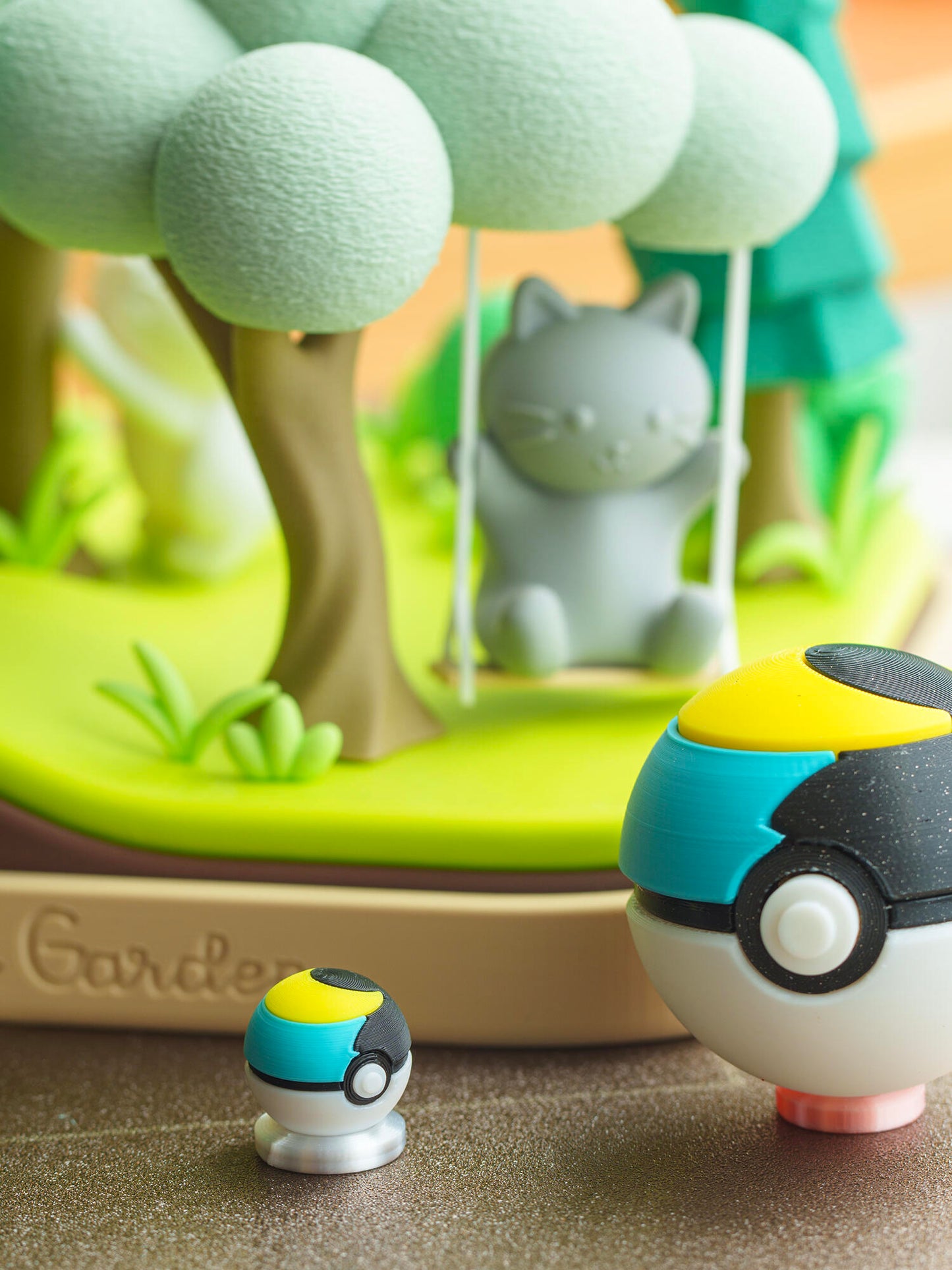 Miniature 15mm Poké Ball Replicas - Ultra Tiny Collectible Figures
