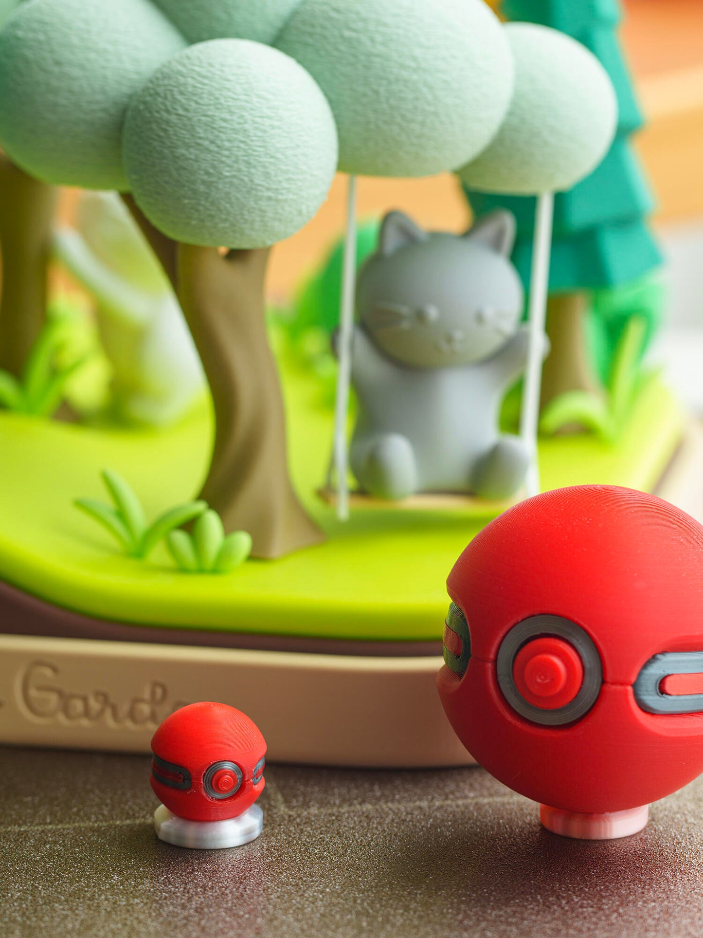 Miniature 15mm Poké Ball Replicas - Ultra Tiny Collectible Figures
