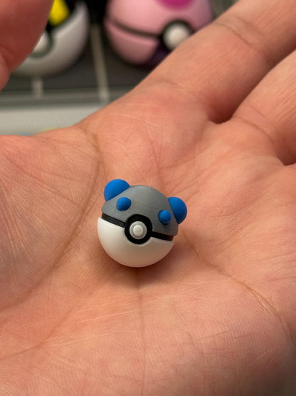 Miniature 15mm Poké Ball Replicas - Ultra Tiny Collectible Figures