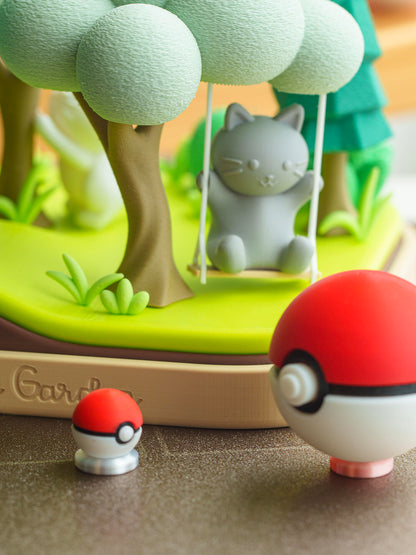 Miniature 15mm Poké Ball Replicas - Ultra Tiny Collectible Figures