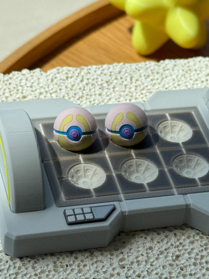 Miniature 15mm Poké Ball Replicas - Ultra Tiny Collectible Figures