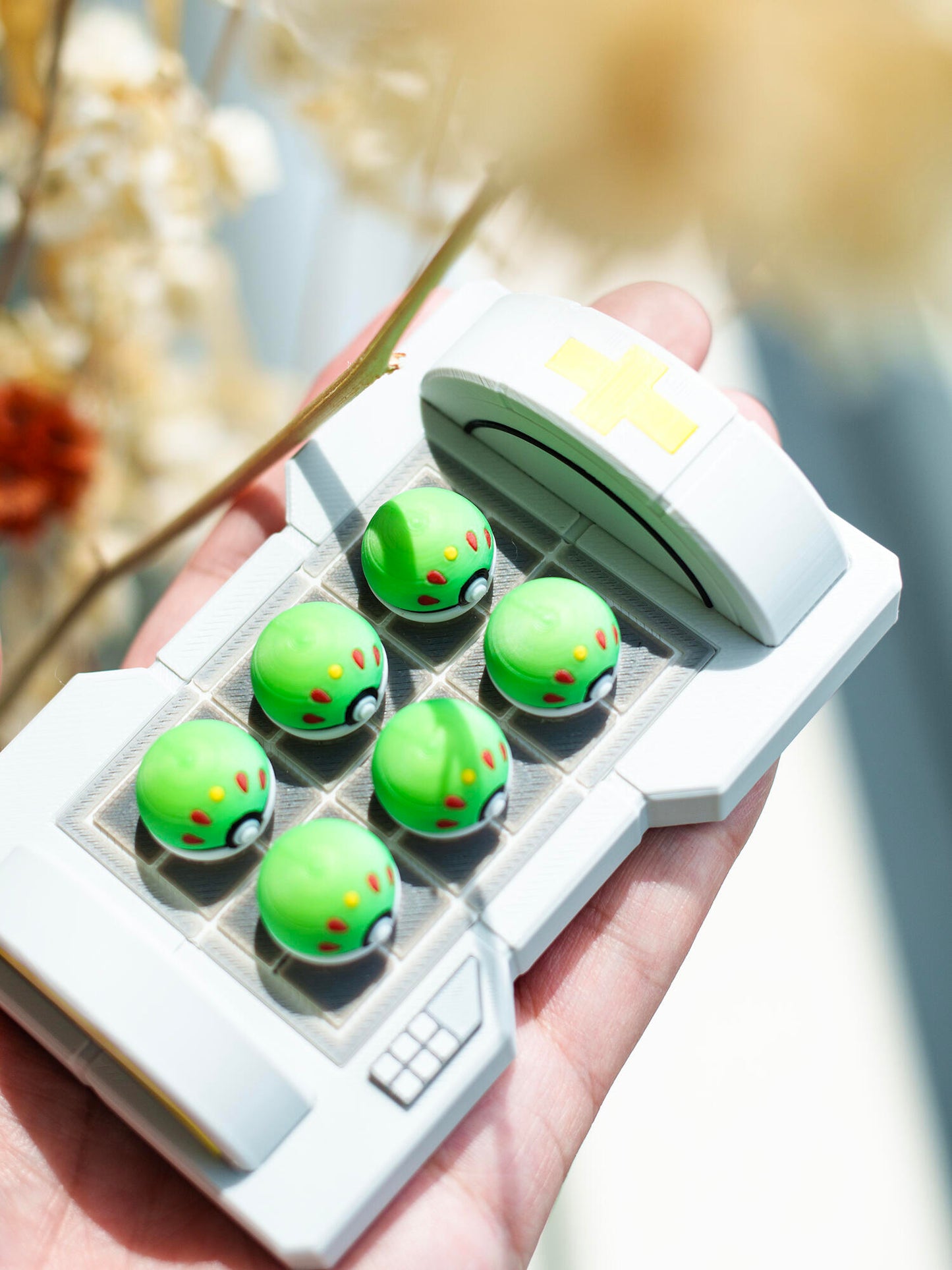 Miniature 15mm Poké Ball Replicas - Ultra Tiny Collectible Figures