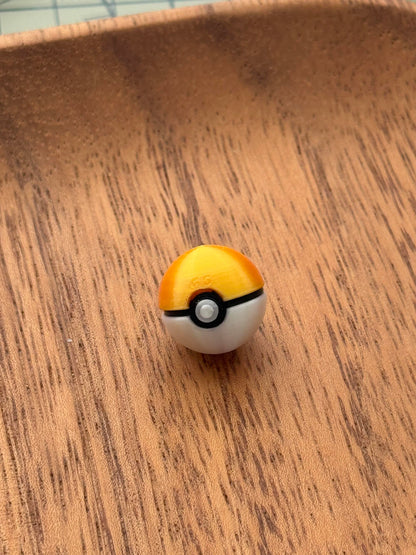 Miniature 15mm Poké Ball Replicas - Ultra Tiny Collectible Figures