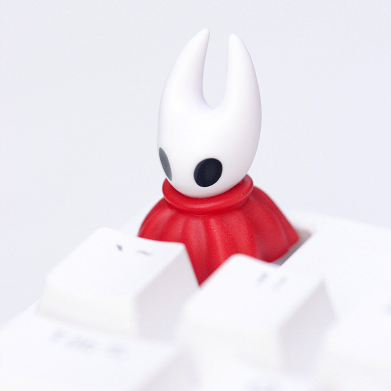 Custom Hollow Knight & Hornet Artisan Keycaps for Mechanical Keyboard