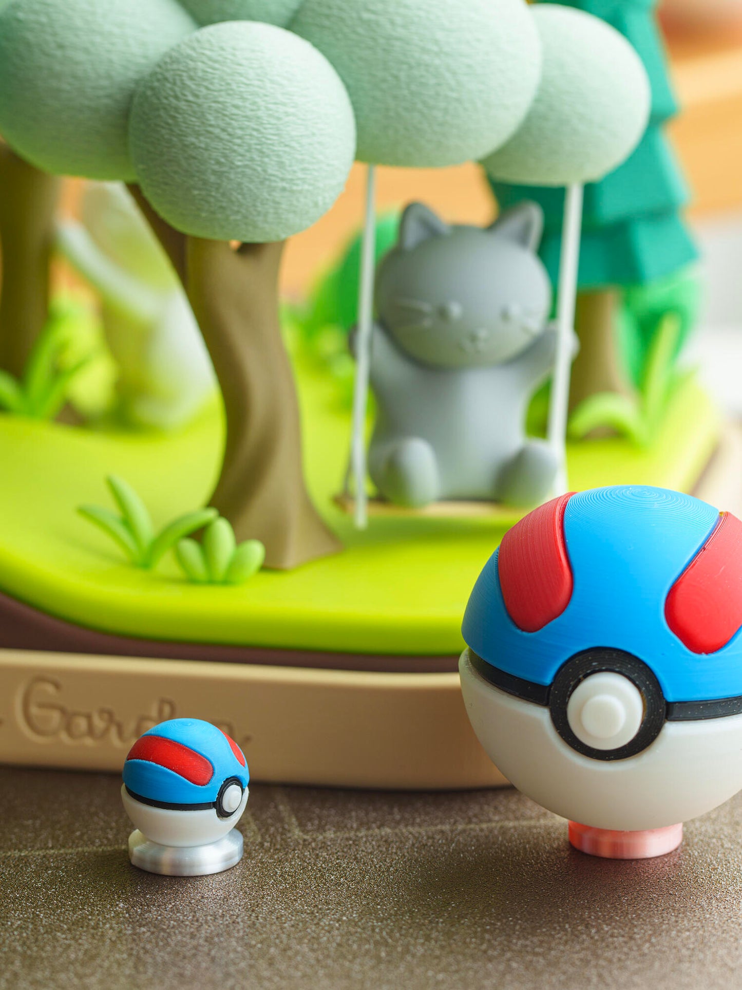 Miniature 15mm Poké Ball Replicas - Ultra Tiny Collectible Figures