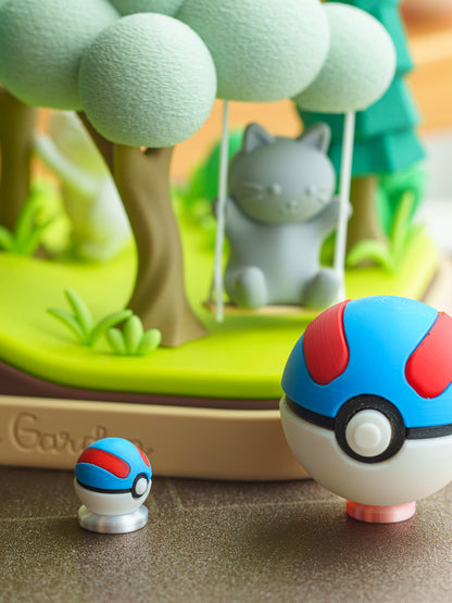 Miniature 15mm Poké Ball Replicas - Ultra Tiny Collectible Figures