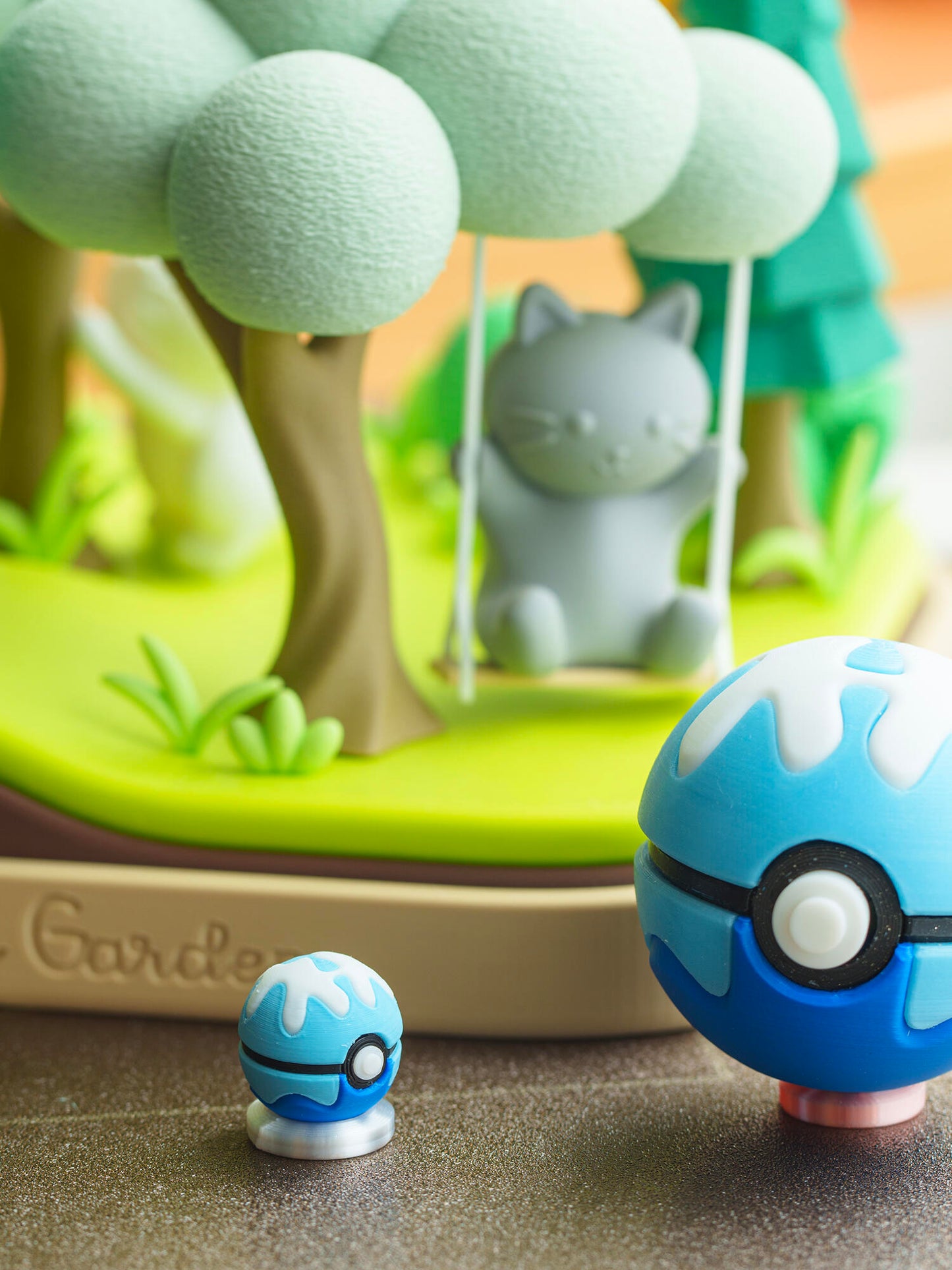 Miniature 15mm Poké Ball Replicas - Ultra Tiny Collectible Figures