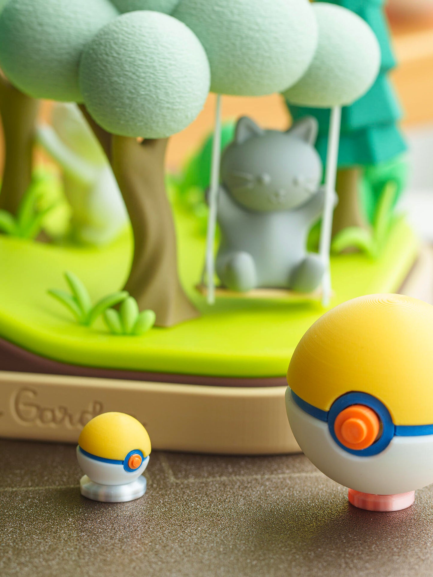 Miniature 15mm Poké Ball Replicas - Ultra Tiny Collectible Figures