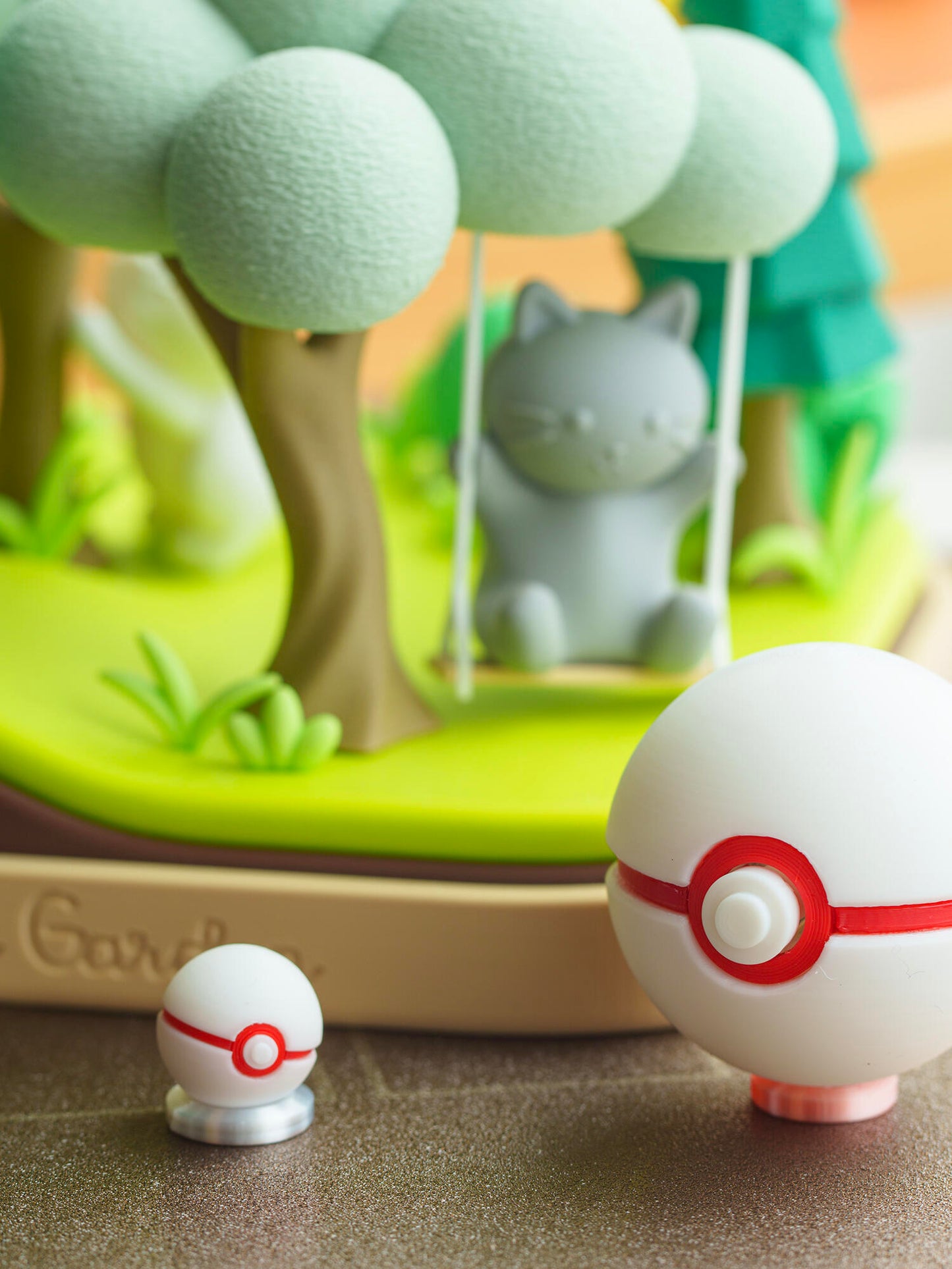 Miniature 15mm Poké Ball Replicas - Ultra Tiny Collectible Figures