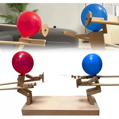 Viral Balloon Bamboo Man Battle - Ultimate 2-Player Party Game