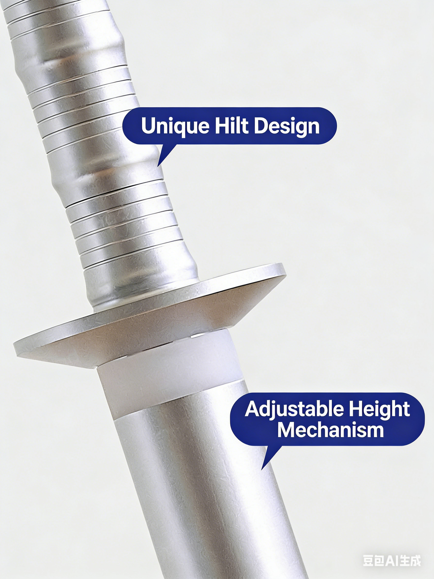 Minimalist Sword Floor Lamp - Interactive Adjustable Ambient Lighting