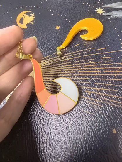 Rena Rouge Fox Miraculous Necklace - Upgraded Cosplay Prop (Handmade Resin)