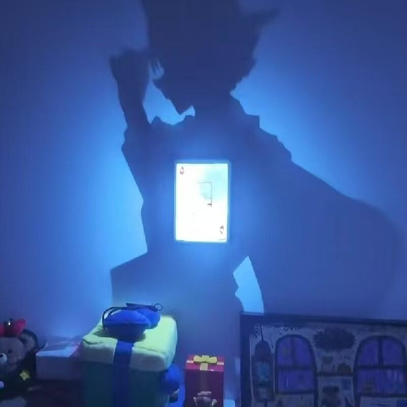 Custom Anime Silhouette Projection Lamp - Personalized Creative Shadow Light for Desktop Decor
