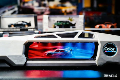 RindWind T1 Smart Wind Tunnel: App-Controlled Fog Display with Speedometer & Sound Effect