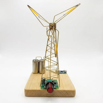 Kinetic Energy Pinwheel Lamp | DIY Mechanics Kit