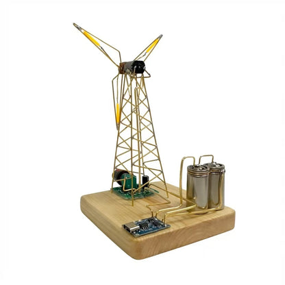 Kinetic Energy Pinwheel Lamp | DIY Mechanics Kit