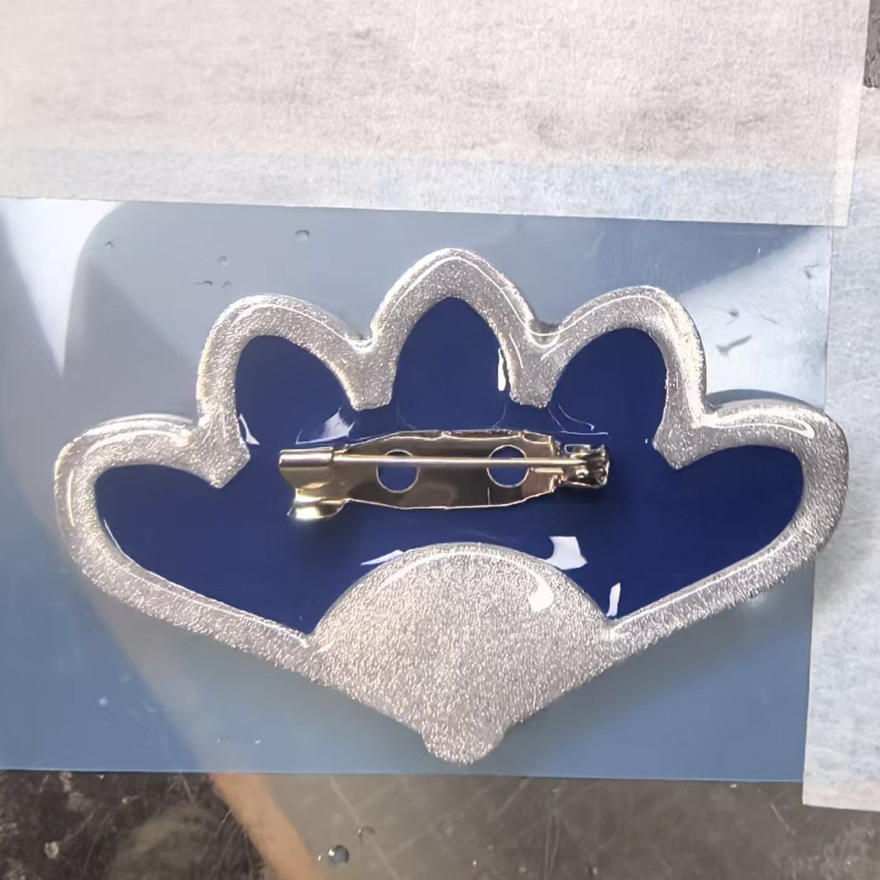 Peacock Miraculous Brooch Pin - Highly Detailed Transformed Mayura Cosplay Prop (Handmade Resin)