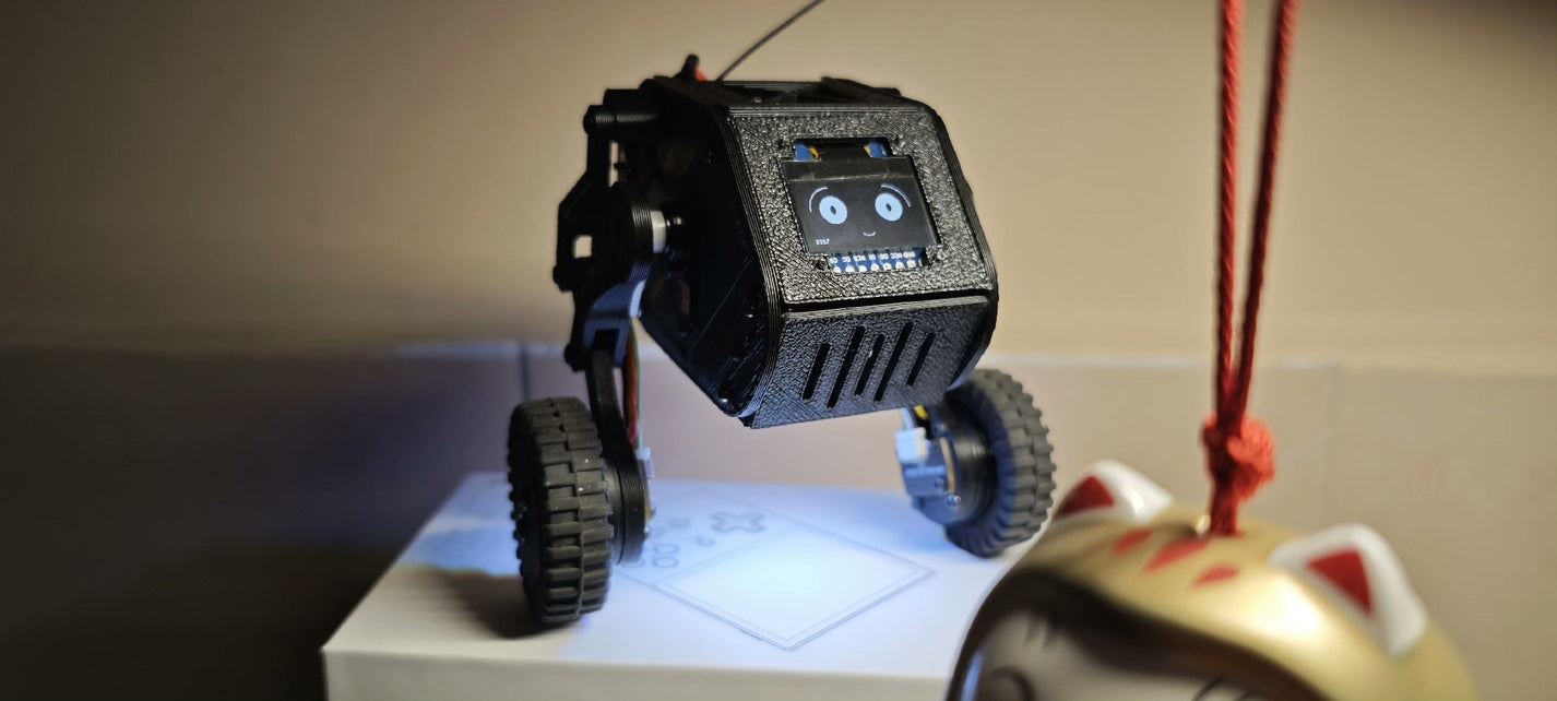 Easy DIY Pocket Wheel-Leg Robot - Downloadable Build Files – Yuantu E ...