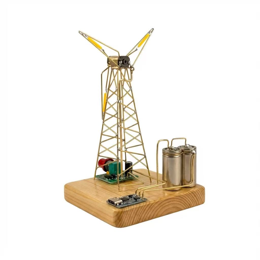 Kinetic Energy Pinwheel Lamp | DIY Mechanics Kit