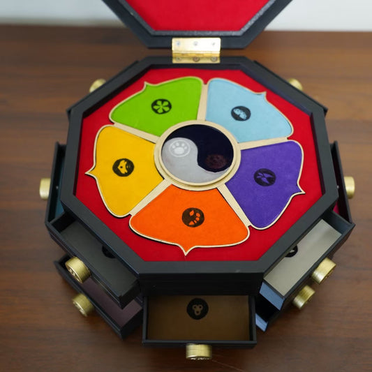 Master Fu's Chinese Miracle Box Replica - Miraculous Ladybug Cosplay Prop (25cm)