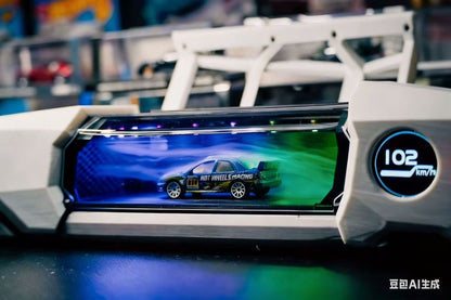 RindWind T1 Smart Wind Tunnel: App-Controlled Fog Display with Speedometer & Sound Effect