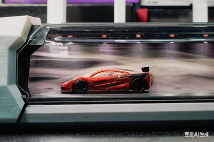 RindWind T1 Smart Wind Tunnel: App-Controlled Fog Display with Speedometer & Sound Effect