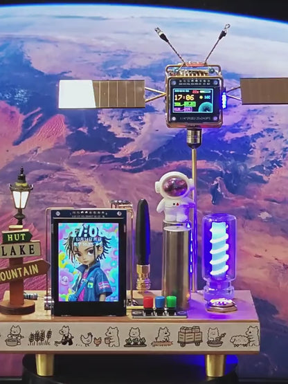 Cyber-Space Island: The Ultimate Desktop Aesthetic