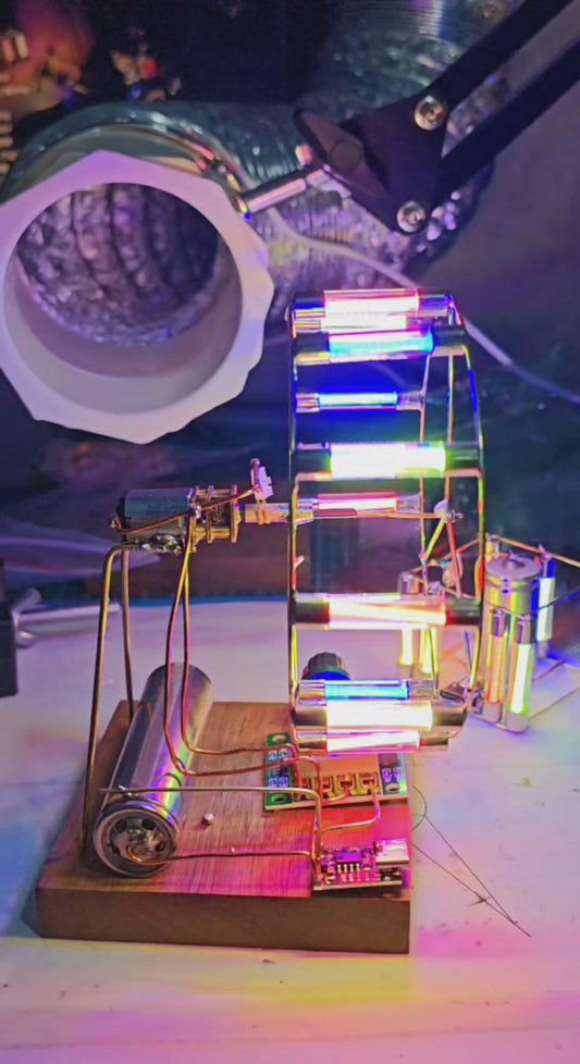 The Radiant Ferris Wheel: A Complete DIY Desktop Maker Kit