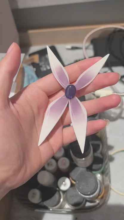 Handmade Butterfly Miraculous Brooch - Hawk Moth / Gabriel Agreste Cosplay Prop Replica