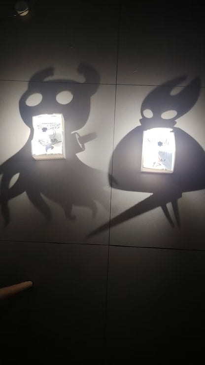 Needle Knight Shadow Lamp | Inspired Projection Night Light | Touch Control & Type-C Rechargeable